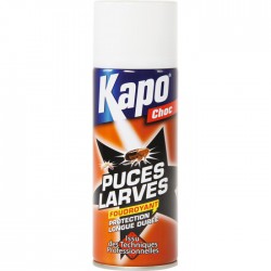 Aérosol Foudroyant Puces et Larves 400ml - KAPO - Insectes rampants - BR-809977