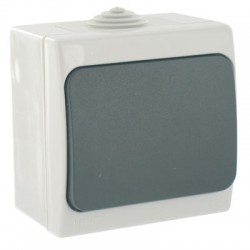 Poussoir étanche en saillie IP 55 - DHOME - Accueil - BR-052103