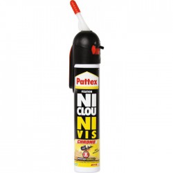 Ni Clou Ni Vis Surpuissant à  gachette - 260 Grs - PATTEX - Mastic de fixation - BR-064653