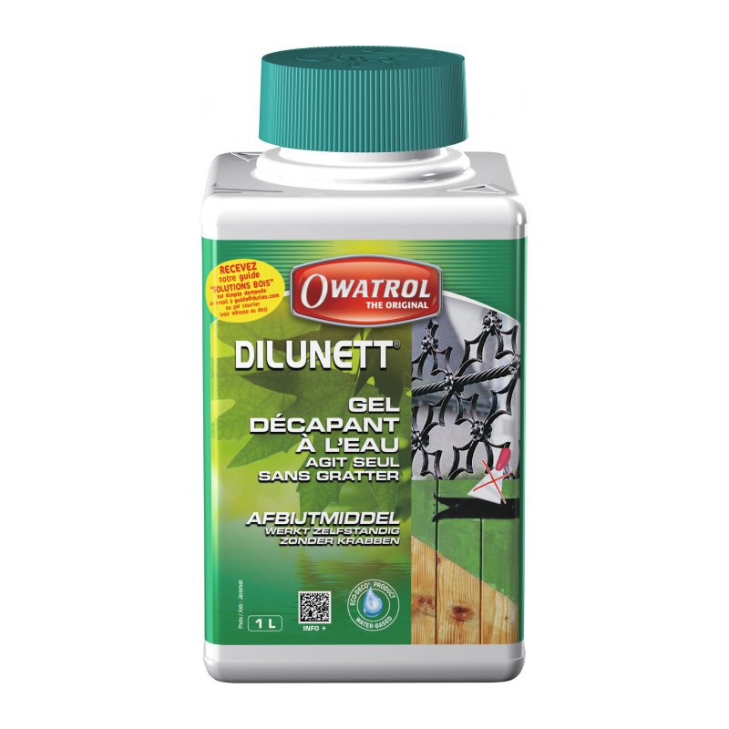 Gel décapant Dilunett - 1 L - OWATROL - Décapants - BR-065027