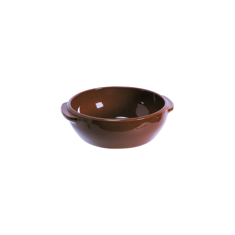 Plat rond couleur Brun - 2.5 L - Accueil - BR-068297