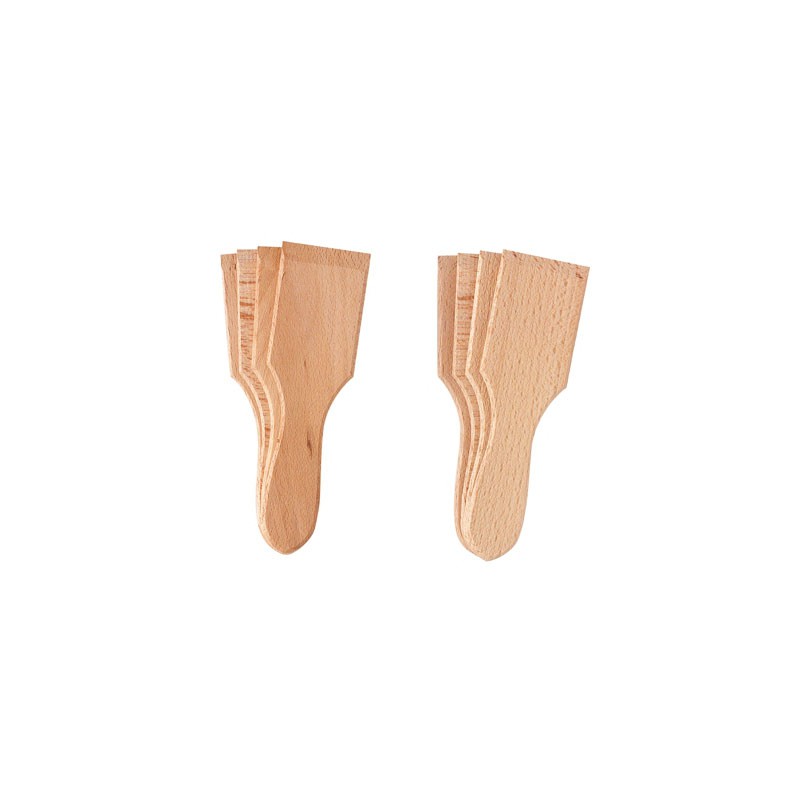 8 spatules en bois pour raclette - Accessoires / Dessous de plat - BR-076244