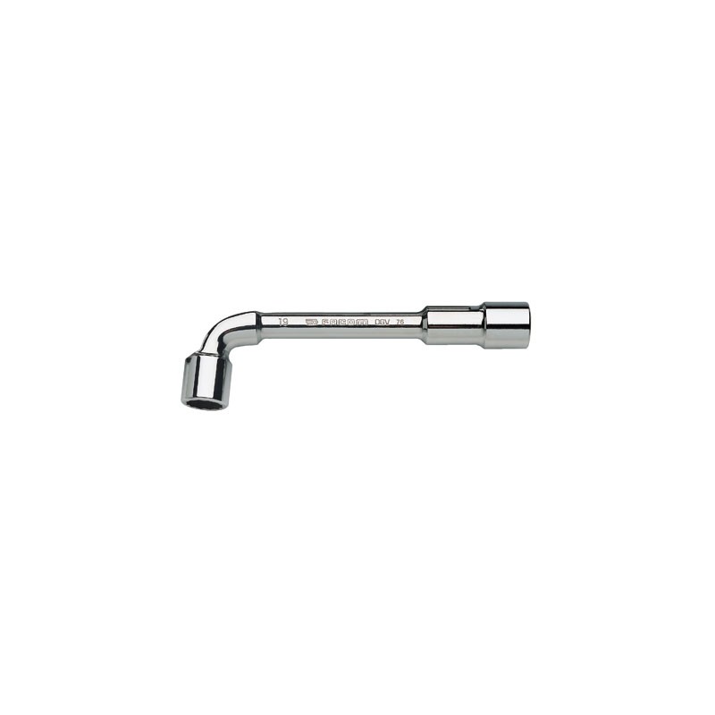 Clé à  pipe débouchée forgée 12 pans x 6 pans métrique - ⌀ 10 mm - FACOM - Clé - BR-088838