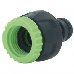 Nez de robinet avec réducteur - 15 /21 mm - 20/27 mm - CAP VERT - Nez de robinet - BR-098740