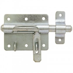 Verrou de box à  gland à  porte-cadenas - ⌀ 12mm - Verrous - BR-196107