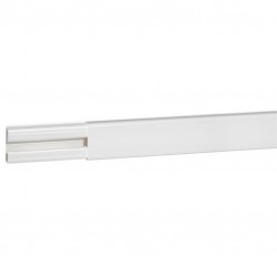 Moulure avec cloison - section 20 x 12,5 mm - Blanc - LEGRAND - Moulures et plinthes - BR-324324