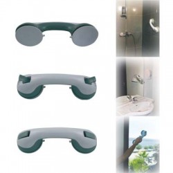 Poignée de soutien à  ventouse pour douche - 29 cm - MSV - Accessoires salle de bain - 603578