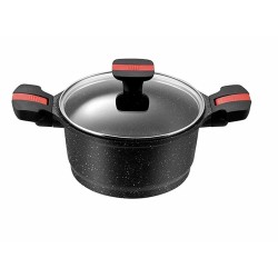 Faitout façon pierre - Poignées amovibles - Volna - 24 cm - PRADEL - Casserole / Faitout - 92399M