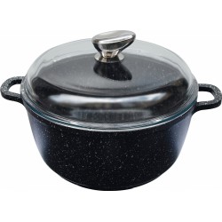 Faitout façon pierre -anti-adhésif - 20 cm - PRADEL - Casserole / Faitout - 52398M