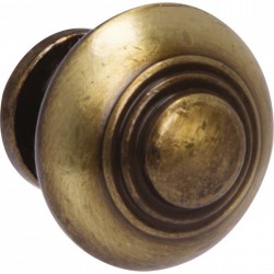 Bouton rustique effet bronze ⌀ 30 mm - Accessoires de meuble - BR-399292