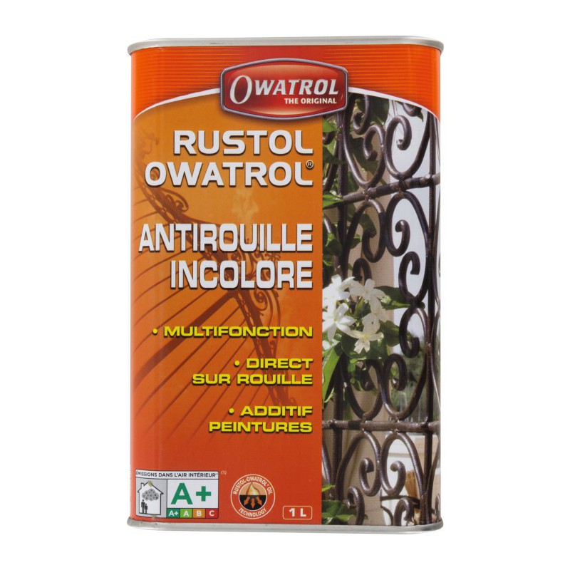 Antirouille multifonction - Additif pour peintures - 1 L - OWATROL - Antirouille - BR-065072