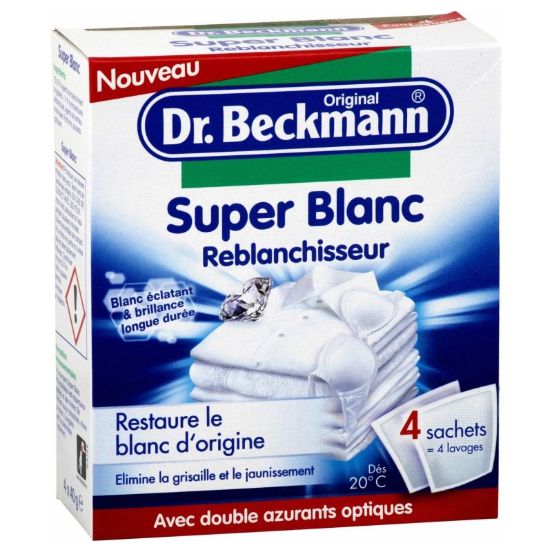 Activateur de blanc - Reblanchisseur Super Blanc - DR BECKMANN - Accueil - DE-622621