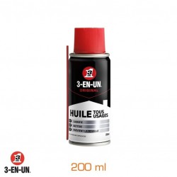 Huile - Formule professionnelle Double spray 200 ml - 3-EN-UN - Solvant / Graisse - BR-163708