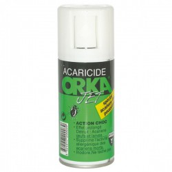 Acaricide Jet - Anti-acarien - Aérosol 150 ml - ORKA - Insectes rampants - DE-272591