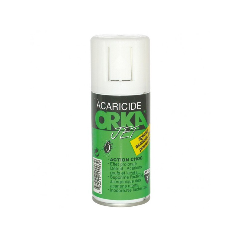 Acaricide Jet - Anti-acarien - Aérosol 150 ml - ORKA - Insectes rampants - DE-272591