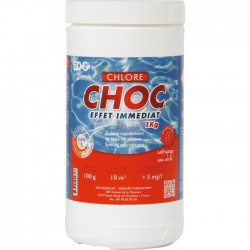 Chlore choc en granulés - 1 Kg - EDG - Traitement / réparation piscine - BR-311596