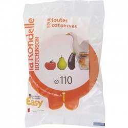 Rondelle universelle 2 nez pour conserves - Lot de 10 - HUTCHINSON - Bocaux / Fermetures - BR-302191