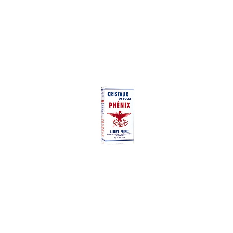 Cristaux de soude Phénix - 1 Kg - Produits multi-usages - DE-103382 Cristaux de soude Phénix - 1 Kg - Produits multi-usages - DE-103382