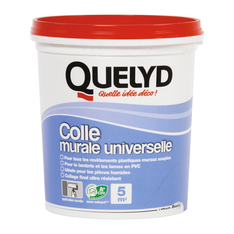 Colle murale Universelle - Supports souples - 1 Kg - QUELYD - Colle - BR-075426