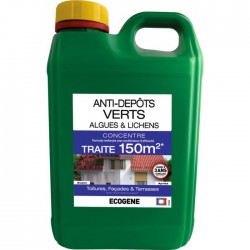 Anti-dépôts verts - Algues et Lichens - 2 L - ÉCOGENE - Accueil - BR-392618