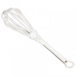 Fouet de cuisine en acier étamé - ⌀ 25 cm - METALTEX - Fouet, spatule, cuillère, louche - BR-400495