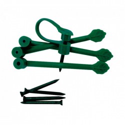 Fixe tiges pour plantes grimpantes - 15 pièces - CAP VERT - Tuteurs / Cordes / Étiquettes - BR-127539