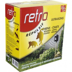 Répulsif ultrasons Chiens / Chats - RETRO - Divers - BR-403917