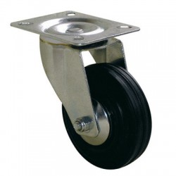 Roulette Port-roll Manutal pivotante - 68 x 50 mm - GUITEL - Accessoires de meuble - BR-454613