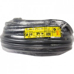 Gaine ICTA avec tire-fil - 25 M - Diamètre 20 mm - Gris - Gaines électriques - BR-585793