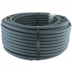 Gaine ICTA avec tire-fil - 5 M - Diamètre 20 mm - Gris - Gaines électriques - BR-760358