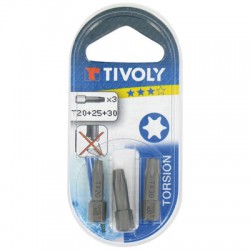 Embout de vissage pour vis Torx N°25 - TIVOLY - Embout de vissage - BR-812514