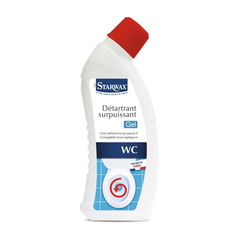 Détartrant surpuissant gel WC - 750 ml - Entretien des WC - BR-012065