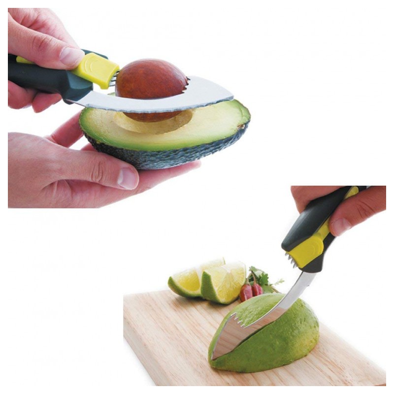 Éplucheur avocat - 5 en 1 - LACOR - Couper / Éplucher fruits et légumes - DE-655092