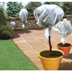 Voile d'hivernage Cap Vert - Longueur 12 m - Largeur 1 m - Protection des plantes - BR-016112