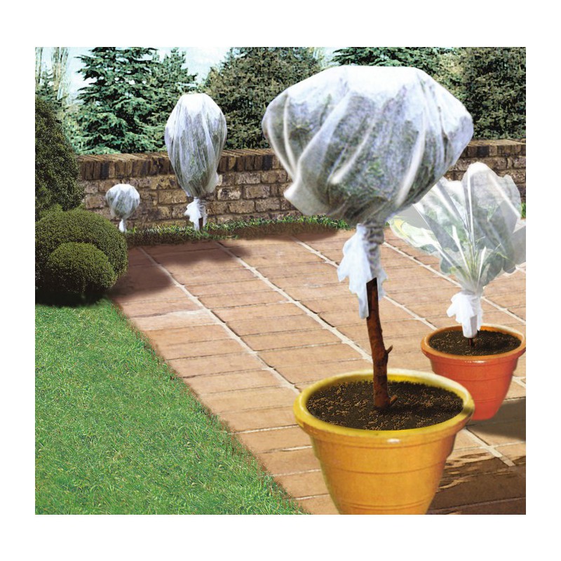 Voile d'hivernage Cap Vert - Longueur 12 m - Largeur 1 m - Protection des plantes - BR-016112