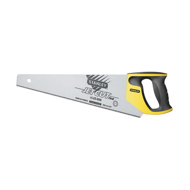 Scie égoïne - Coupe fine - Petite section - Jet Cut - 500 mm - STANLEY - Scie / Lame - BR-769223