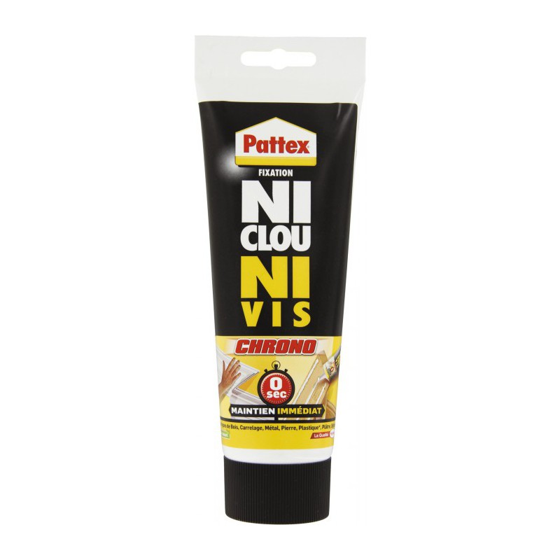 Mastic fixation surpuissant Pattex - Intérieur - Tube 260 g - Mastic de fixation - BR-064655