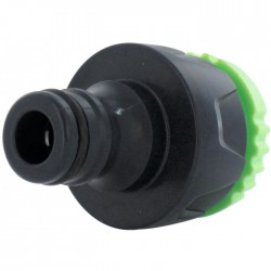 Nez de robinet avec réducteur - 20 x 27 mm - 26 x 34 mm - CAP VERT -  - BR-098743