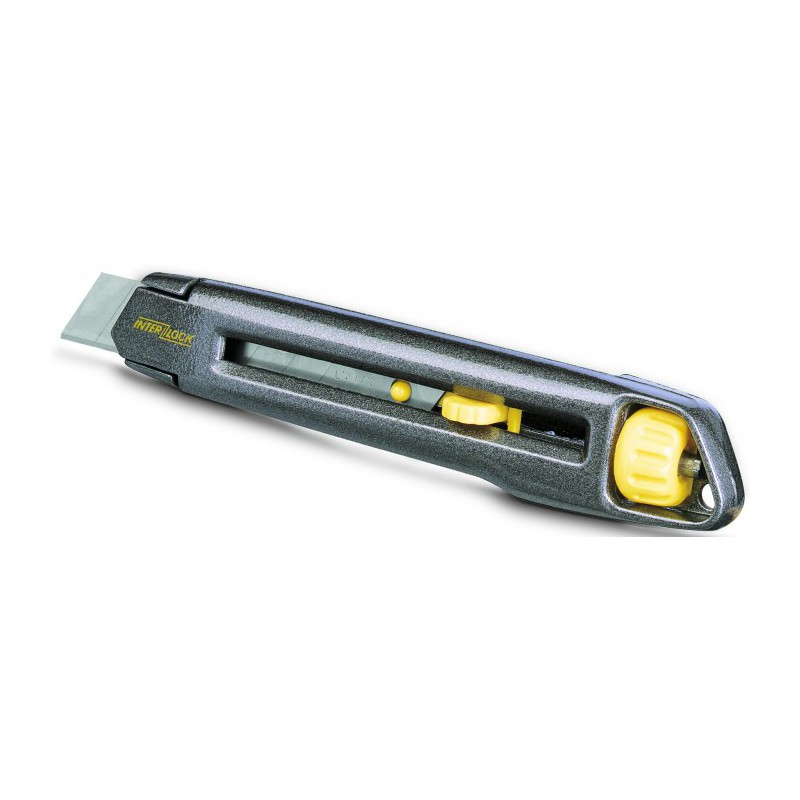 Cutter Interlock - Gris - 9 mm - STANLEY - Cutter / Lame - BR-586781