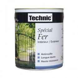 Peinture fer anti-rouille 2.5 L Technic - blanc - TECHNIC - Peintures - DE-124628