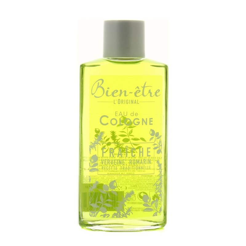 Eau de cologne - Essence fraîche - Bien être - 250 ml - Bain, savons et soins du corps - DE-138065