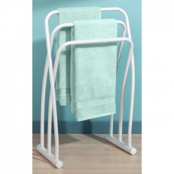 Porte serviettes 'Hendaye' blanc - ALLIBERT - Accessoires salle de bain - BR-139592