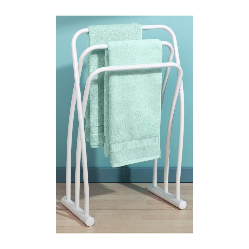 Porte serviettes 'Hendaye' blanc - ALLIBERT - Accessoires salle de bain - BR-139592