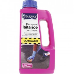 Décapant chantier - Laitance de ciment - 1 L - STARWAX - Entretien des sols - BR-652172