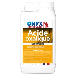 Acide Oxalique - 750 Grs - ONYX - Réparation et rénovation du bois - 450179