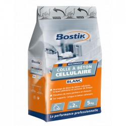 Colle à  béton cellulaire - 5 Kg - BOSTIK - Colle - BR-601661