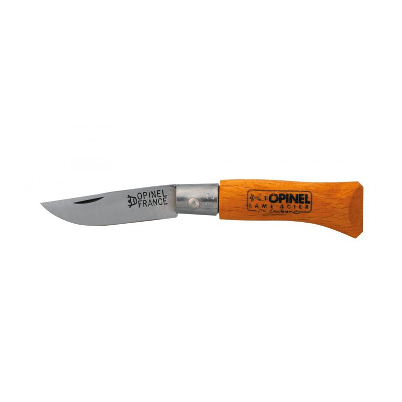 Couteau opinel n°6 lame carbone - 7 cm - Coutellerie - BR-165050