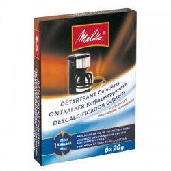 Détartrant pour cafetières - 6 x 25grs - MELITTA - Entretien électroménager - BR-620289