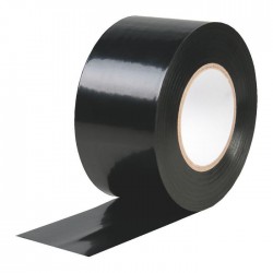 Isolant PVC plastifié noir 50 mm x 33 mètres - Ruban adhésif isolant - SI-167700