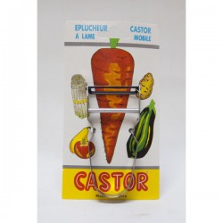 Eplucheur à  étirer - INOX - Castor - Couper / Éplucher fruits et légumes - BR-178021